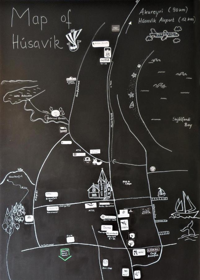 Husavik Green Hostel エクステリア 写真